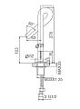 Смеситель для раковины Wonzon & Woghand LOOP WW-111-00-508 черный - превью 1