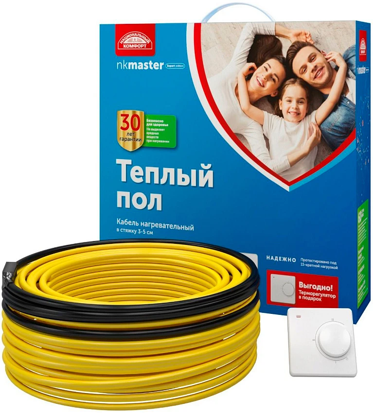 Теплый пол Национальный комфорт Мастер БНК 225-15,0 c терморегулятором