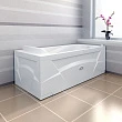 Акриловая ванна Radomir Wachter Роза с гидромассажем и экраном, форсунки белые - превью 1