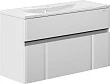 Тумба с раковиной Edelform Amata 120 белый глянец - превью 2