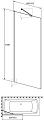 Шторка на ванну Radaway Idea Black PNJ II 60 - превью 2