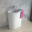 Раковина NS Bath NSF-8572 85 глянцевая/матовая - превью 2