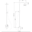 Душевая стойка Abber Weiss Insel AF8020 - превью 2