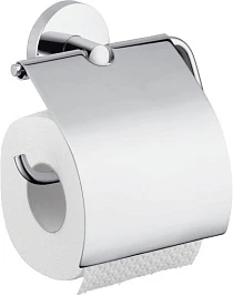 Держатель туалетной бумаги Hansgrohe Logis с крышкой