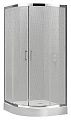 Душевой уголок Cezares Eco R-2-80-P-Cr стекло punto - превью 1