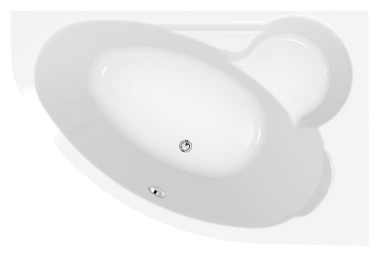 Акриловая ванна Cersanit Kaliope 153x100 R, без ножек