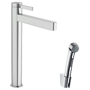 Смеситель для раковины Hansgrohe Finoris 76220000 с гигиеническим душем