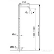 Смеситель для раковины Cisal Less New LN01451040 напольный, черный - превью 1