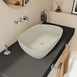 Раковина VitrA Outline Recycled 7993B066-0016 63x42 см, матовый тауп - превью 1