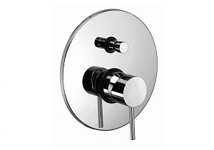 Смеситель Paffoni Light LIG015CR для душа, с внутренней частью, хром
