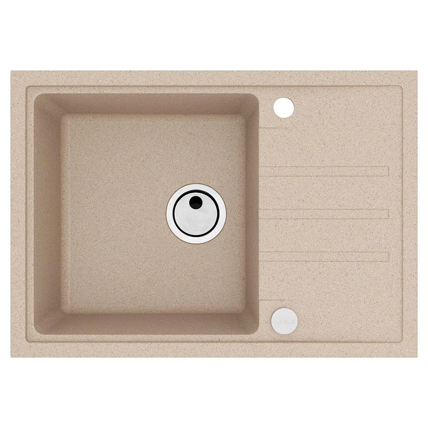 Мойка кухонная Alveus Intermezzo Beige-G55 68х48, бежевая