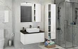 Мебель для ванной Comforty Милан 90 белый глянец - превью 1