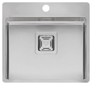 Мойка кухонная Reginox Texas 50x40 Tap-wing LUX L сталь