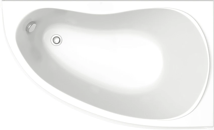 Акриловая ванна Bas Алегра 150x90 см R
