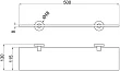 Полка Allen Brau Priority 6.31013-00 крепления хром - превью 1