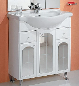 Тумба с раковиной Aquaton Эмилья 75