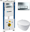Комплект инсталляция Geberit 458.125.21.1 4в1 + унитаз Jacob Delafon Presquile E4440