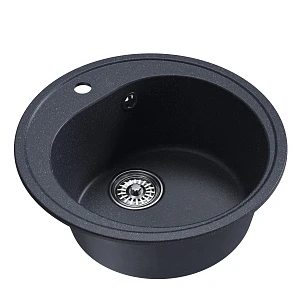 Мойка кухонная Mixline ML-GM11 551828 50х50 см, антрацит