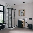 Душевой уголок Niagara Nova NG-6811-08 BLACK 120x90x190 прямоугольный, черный - превью 1