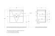 Тумба для комплекта BelBagno Vittoria 70 подвесная, 2 ящика, Pino - превью 1