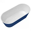 Акриловая ванна Delice Caresse DLR440101Bu 170х80 синяя матовая - превью 2