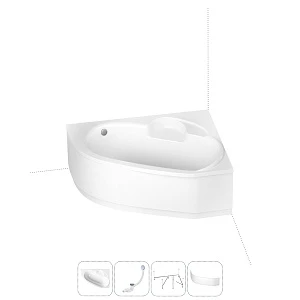 Комплект с ванной Lavinia Boho Bell Pro 202011128