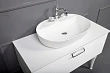 Мебель для ванной Armadi Art Vallessi Avangarde Linea 100 белая, с овальной раковиной - превью 2