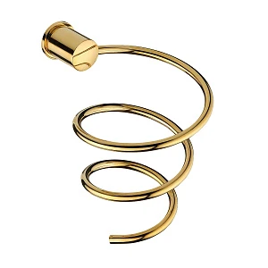 Держатель для фена WasserKRAFT K-1080POLISHED GOLD золото