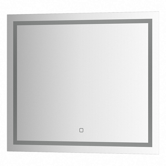 Зеркало Evoform Ledline BY 2434 70х60 см сенсорный выключатель 22 W