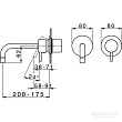 Смеситель для раковины Cisal Less New LN00551621 - превью 1