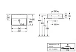 Раковина Villeroy & Boch Memento 2.0 4A226FI4 60 Graphite - превью 2