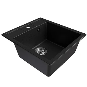 Мойка кухонная Mixline ML-GM28 552185 45х50 см, черная