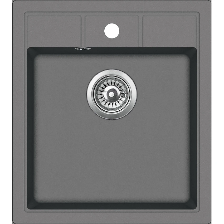 Мойка кухонная Teka ESTELA 45 S-TQ 1B ALUGRAUMETALLIC графит металлик