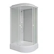 Душевая кабина Niagara Promo P120/80/26L/MT 120х80 L стекло матовое, профиль белый - превью 2