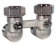 Узел присоединения Rehau 1/2&quot;x3/4&quot; угловой - превью 1