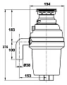 Измельчитель отходов Zorg Inox D ZR-38 D - превью 1