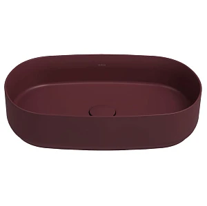 Раковина Isvea Infinity 10NF65055SV-2R 55x36 см, бордовая матовая