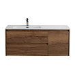 Тумба с раковиной Belbagno Kraft 120 L подвесная, Rovere Tabacco
