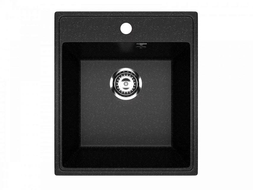 Мойка кухонная Practik PR-M 425-004 42,5 см,черный оникс