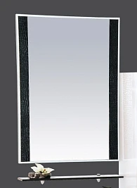 Зеркало Misty Гранд Lux 70 черно-белое Croco