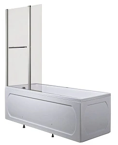 Шторка на ванну 1MarKa 95x150 Mistelite стекло матовое Р-07Mis