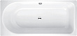 Стальная ванна Bette Ocean 8856-000 PLUS перелив сзади 180x80 см