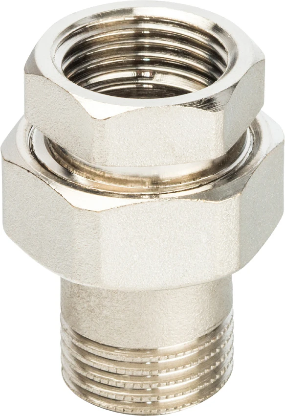 Американка Stout SFT-0041 1/2" ВН, с уплотнением, никелированная