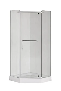 Душевой уголок Taliente TA-08083-1CP 80х80 профиль хром, стекло прозрачное