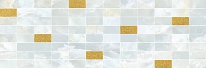 Eden Декор мозаичный светло-голубой золото MM60156 20х60 (MM60156)
