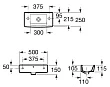Раковина Roca Hall 325883000 - превью 1