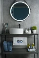 Раковина Gid Esfera N9011 накладная 40х40 белая - превью 2