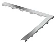Решетка TECE TECEdrainline Steel II 6 112 82 120х120 см угловая - превью 1
