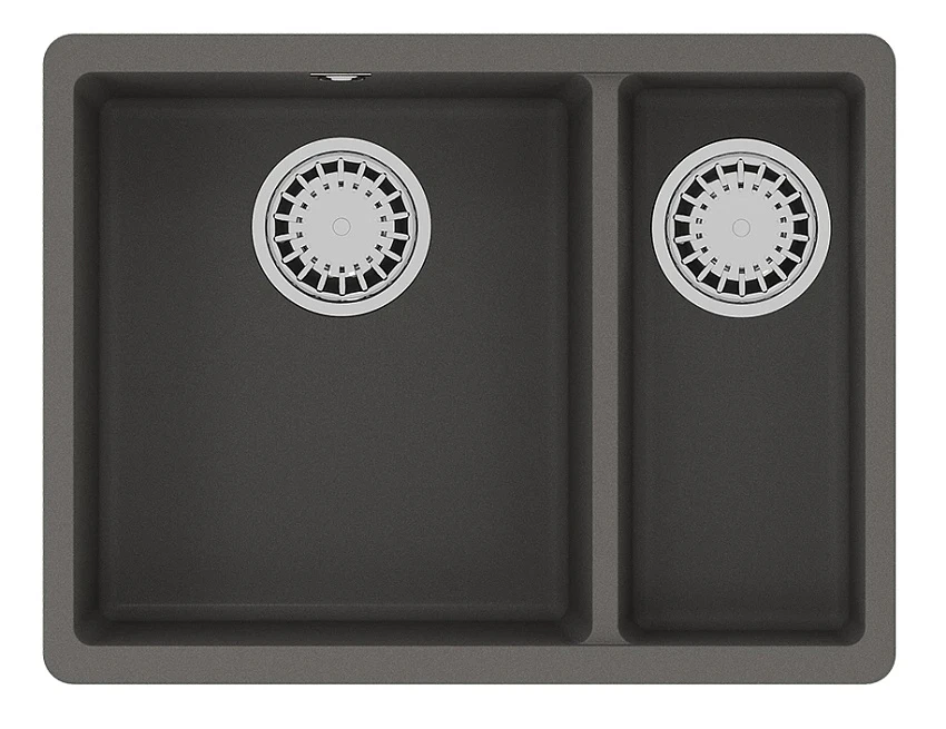 Мойка кухонная Lemark Sinara 550.2-U 9910083 42 серая