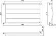 Водяной полотенцесушитель Стилье Минор 50x100 Г - превью 1